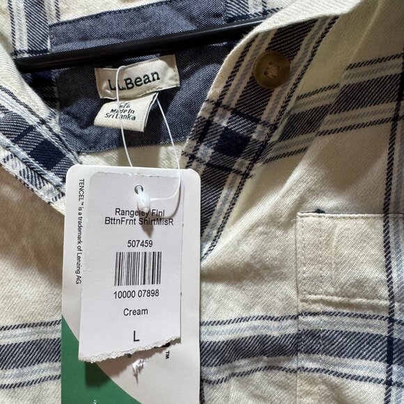 NWT L.L. Bean Women's Flannel - Picture 3 of 4